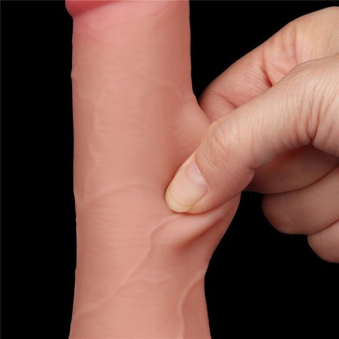 DILDO 7.5'' SLIDING SKIN DUAL LAYER DONG FLESH 24-0369 DILDO 7.5'' SLIDING SKIN DUAL LAYER DONG FLESH 24-0369