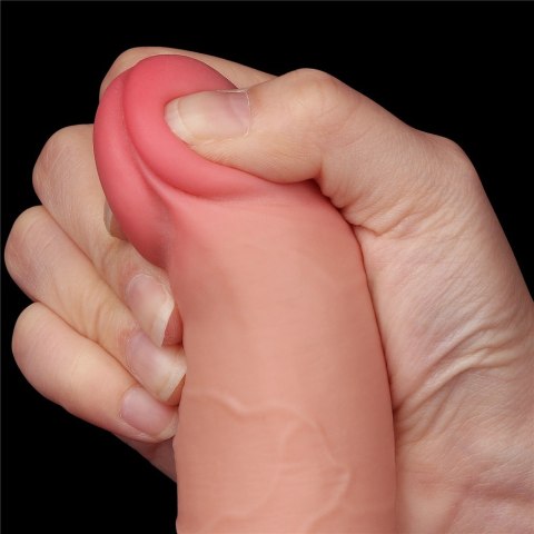 DILDO 7.5'' SLIDING SKIN DUAL LAYER DONG FLESH 24-0369 DILDO 7.5'' SLIDING SKIN DUAL LAYER DONG FLESH 24-0369