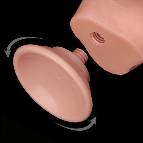 DILDO 7.5'' SLIDING SKIN DUAL LAYER DONG FLESH 24-0369 DILDO 7.5'' SLIDING SKIN DUAL LAYER DONG FLESH 24-0369