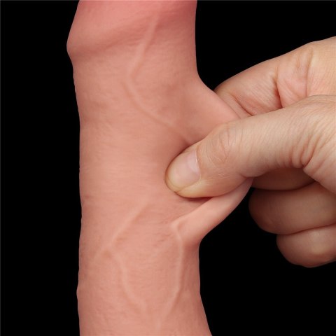 DILDO 7'' SLIDING SKIN DUAL LAYER DONG FLESH 24-0367 DILDO 7'' SLIDING SKIN DUAL LAYER DONG FLESH 24-0367