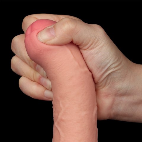DILDO 7'' SLIDING SKIN DUAL LAYER DONG FLESH 24-0367 DILDO 7'' SLIDING SKIN DUAL LAYER DONG FLESH 24-0367