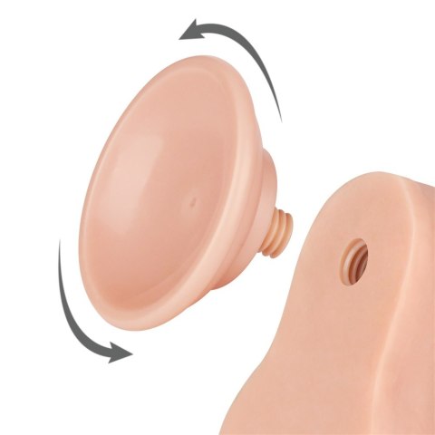 DILDO 8.5'' SLIDING SKIN DUAL LAYER DONG FLESH 24-0374 DILDO 8.5'' SLIDING SKIN DUAL LAYER DONG FLESH 24-0374