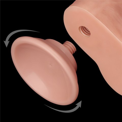 DILDO 8.5'' SLIDING SKIN DUAL LAYER DONG FLESH 24-0374 DILDO 8.5'' SLIDING SKIN DUAL LAYER DONG FLESH 24-0374