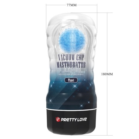 MASTURBATOR PRETTY LOVE VACUUM CUP PLANET 05-1464 MASTURBATOR PRETTY LOVE VACUUM CUP PLANET 05-1464