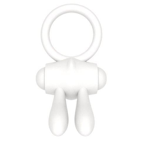 PIERŚCIEŃ POWER CLIT SILICONE COCKRING BIAŁY 24-0366 PIERŚCIEŃ POWER CLIT SILICONE COCKRING BIAŁY 24-0366