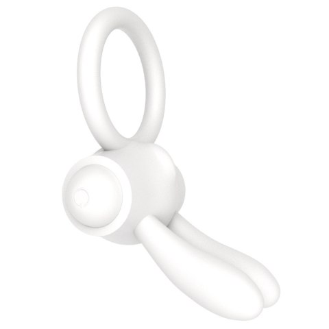 PIERŚCIEŃ POWER CLIT SILICONE COCKRING BIAŁY 24-0366 PIERŚCIEŃ POWER CLIT SILICONE COCKRING BIAŁY 24-0366