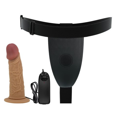 STRAP-ON Z WIBRACJĄ PRETTY LOVE HARNESS BRIEFS 05-1425 STRAP-ON Z WIBRACJĄ PRETTY LOVE HARNESS BRIEFS 05-1425