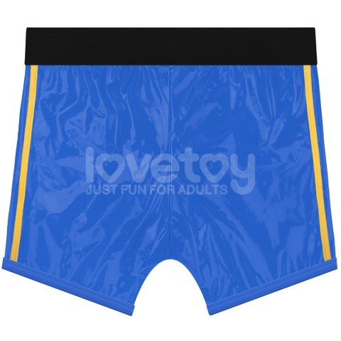 CHIC STRAP-ON SHORTS (28 - 31 CALI W PASIE) NIEBIESKI 24-0400 CHIC STRAP-ON SHORTS (28 - 31 CALI W PASIE) NIEBIESKI 24-0400