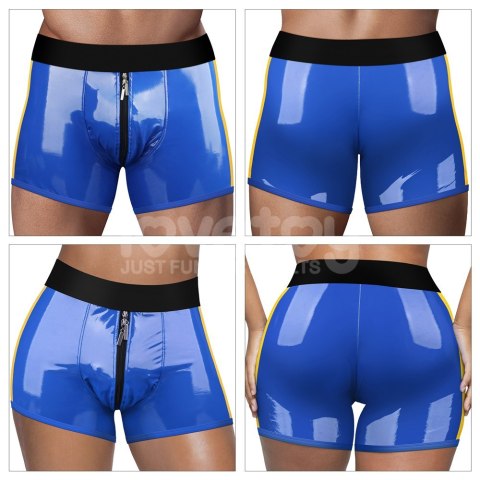 CHIC STRAP-ON SHORTS (28 - 31 CALI W PASIE) NIEBIESKI 24-0400 CHIC STRAP-ON SHORTS (28 - 31 CALI W PASIE) NIEBIESKI 24-0400