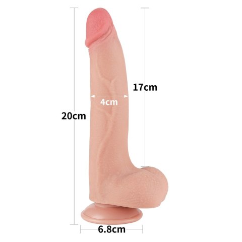 DILDO 8.5'' SLIDING SKIN DUAL LAYER DONG 24-0407 DILDO 8.5'' SLIDING SKIN DUAL LAYER DONG 24-0407