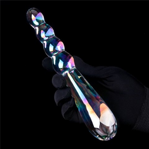 DILDO TWILIGHT GLEAM GLASS 24-0448 DILDO TWILIGHT GLEAM GLASS 24-0448