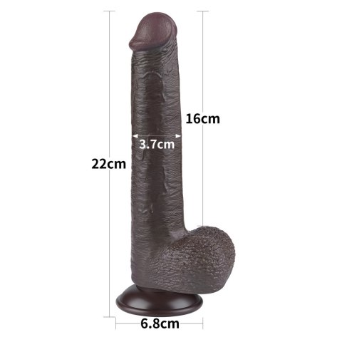 DONG 9'' SLIDING SKIN DUAL LAYER 24-0514 LOVETOY DONG 9'' SLIDING SKIN DUAL LAYER 24-0514 LOVETOY