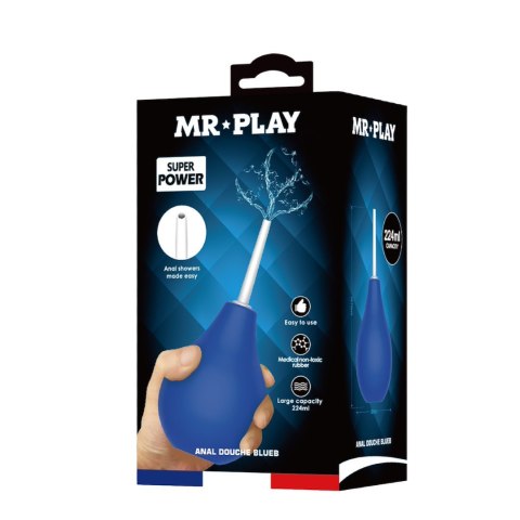 GRUSZKA MR PLAY SUPER POWER ANAL DOUCHE BLUE 05-1499 GRUSZKA MR PLAY SUPER POWER ANAL DOUCHE BLUE 05-1499