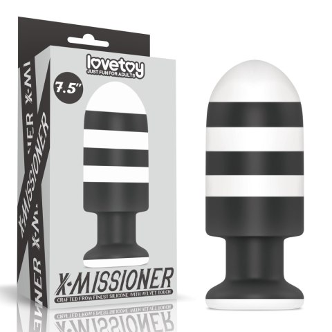 KOREK ANALNY 7.5'' X-MISSIONER BUTT PLUG 24-0429 KOREK ANALNY 7.5'' X-MISSIONER BUTT PLUG 24-0429
