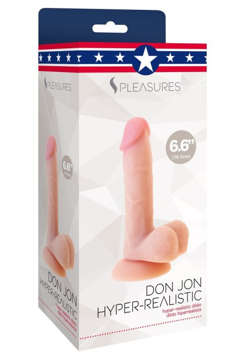 DON JON FLESH HIPERREALISTIC 16,5 CM 37-0008 DON JON FLESH HIPERREALISTIC 16,5 CM 37-0008