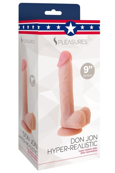 DON JON FLESH HIPERREALISTIC 22,5 CM 37-0009 S Pleasures DON JON FLESH HIPERREALISTIC 22,5 CM 37-0009 S Pleasures