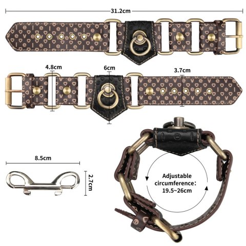 KAJDANKI REBELLION REIGN HANDCUFFS 24-0464 KAJDANKI REBELLION REIGN HANDCUFFS 24-0464