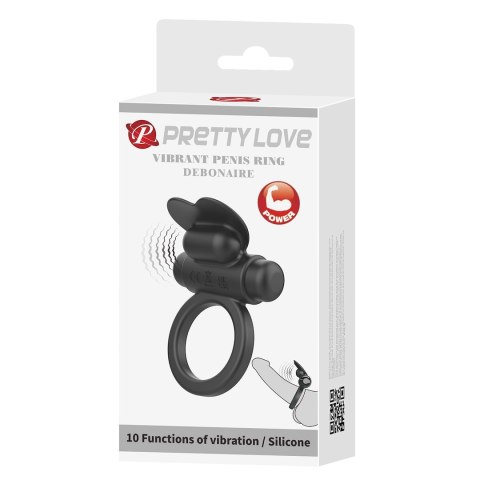 PIERŚCIEŃ PRETTY LOVE VIBRANT PENIC RING DEBONAIRE 05-1539 PIERŚCIEŃ PRETTY LOVE VIBRANT PENIC RING DEBONAIRE 05-1539