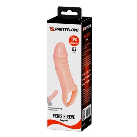 NAKŁADKA PRETTY LOVE PENIS SLEEVE BREYDEN 05-1645 NAKŁADKA PRETTY LOVE PENIS SLEEVE BREYDEN 05-1645