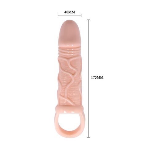 NAKŁADKA PRETTY LOVE PENIS SLEEVE CARSON CIELISTY 05-1644