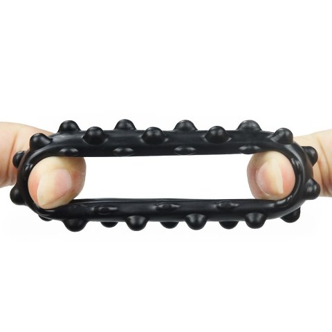 PIERŚCIEŃ POWER PLUS COCKRING CZARNY 24-0486 PIERŚCIEŃ POWER PLUS COCKRING CZARNY 24-0486