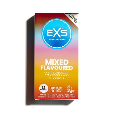 PREZERWATYWY 12 SZT. EXS MIX FLAVOURED 38-0007