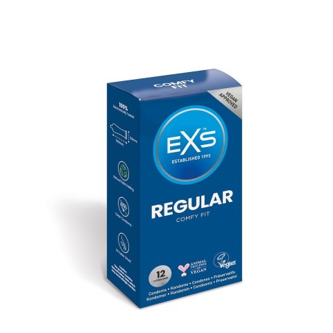 PREZERWATYWY 12 SZT. EXS REGULAR 38-0014 PREZERWATYWY 12 SZT. EXS REGULAR 38-0014