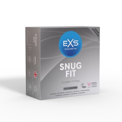 PREZERWATYWY 48 SZT. EXS SNUG FIT 38-0021 PREZERWATYWY 48 SZT. EXS SNUG FIT 38-0021