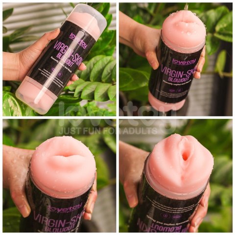 VIRGIN-SKIN BLOWOUT DOUBLE SIDE STROKER 24-0492