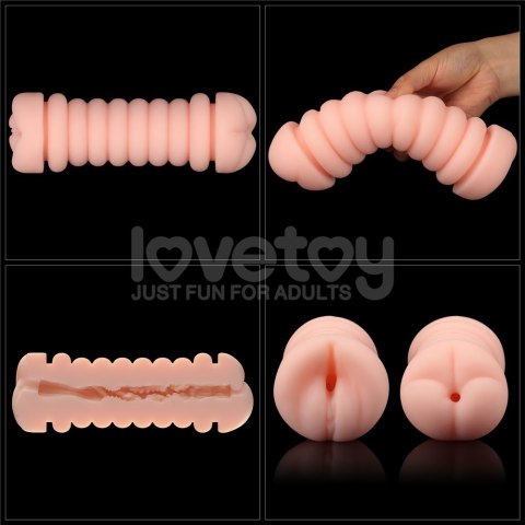 VIRGIN-SKIN BLOWOUT DOUBLE SIDE STROKER 24-0494 VIRGIN-SKIN BLOWOUT DOUBLE SIDE STROKER 24-0494