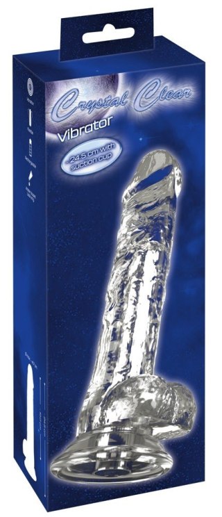WIBRATOR CRYSTAL CLEAR VIBRATOR 24.5CM 14-7045