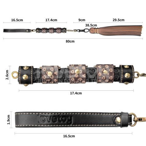 23.5" REBELLION REIGN FLOGGER 24-0490 LOVETOY