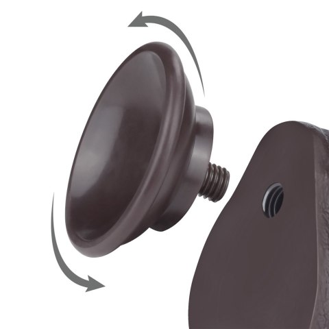 8.5'' SLIDING SKIN DUAL LAYER DONG BLACK 24-0549 8.5'' SLIDING SKIN DUAL LAYER DONG BLACK 24-0549