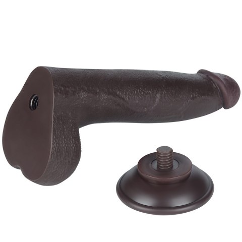 8.5'' SLIDING SKIN DUAL LAYER DONG BLACK 24-0549 8.5'' SLIDING SKIN DUAL LAYER DONG BLACK 24-0549