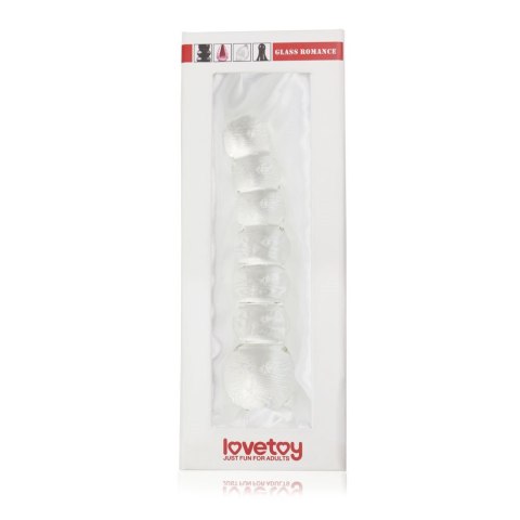DILDO 6.8" GLASS ROMANCE PRZEZROCZYSTY 24-0250 DILDO 6.8" GLASS ROMANCE PRZEZROCZYSTY 24-0250