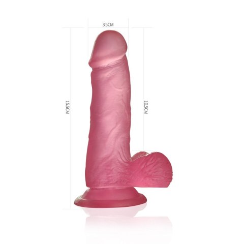 DILDO 6'' JELLY STUDS RÓŻOWE 24-0120 DILDO 6'' JELLY STUDS RÓŻOWE 24-0120