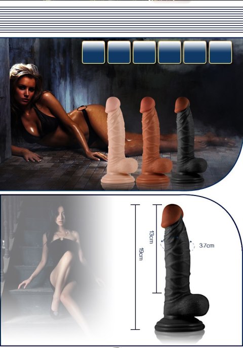 DILDO 7.5" REAL EXTREME DILDO 24-0185 DILDO 7.5" REAL EXTREME DILDO 24-0185