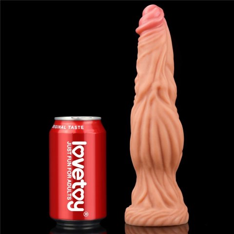 DILDO 9.5'' DUAL LAYERED PLATINUM SILICONE COCK - FLESH 24-0230 DILDO 9.5'' DUAL LAYERED PLATINUM SILICONE COCK - FLESH 24-0230