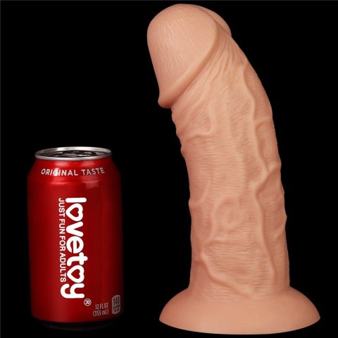 DILDO 9.5'' REALISTIC CURVED DILDO 24-0202 DILDO 9.5'' REALISTIC CURVED DILDO 24-0202