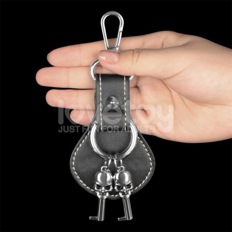 KAJDANKI REBELLION HEAVY METAL HANDCUFFS (SILVER) 24-0542 LOVETOY