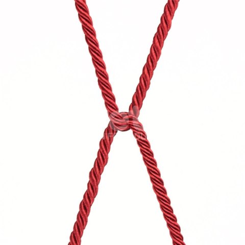 LINA DO KRĘPOWANIA REBELLION CRIMSON SILKY BONDAGE ROPE 24-0545 LINA DO KRĘPOWANIA REBELLION CRIMSON SILKY BONDAGE ROPE 24-0545