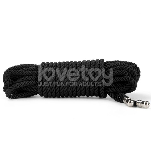 LINA DO KRĘPOWANIA REBELLION EBONY SILKY BONDAGE ROPE 24-0544 LINA DO KRĘPOWANIA REBELLION EBONY SILKY BONDAGE ROPE 24-0544