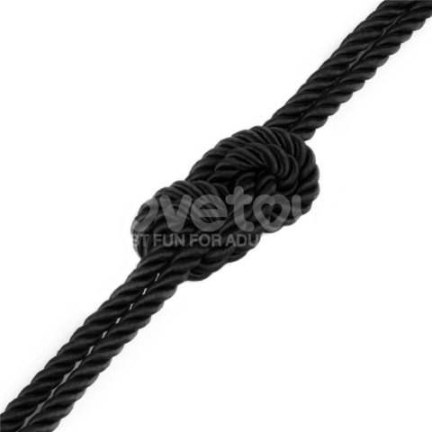 LINA DO KRĘPOWANIA REBELLION EBONY SILKY BONDAGE ROPE 24-0544 LINA DO KRĘPOWANIA REBELLION EBONY SILKY BONDAGE ROPE 24-0544