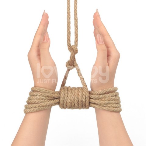 LINA DO KRĘPOWANIA REBELLION HEMP BONDAGE ROPE 24-0548 LINA DO KRĘPOWANIA REBELLION HEMP BONDAGE ROPE 24-0548