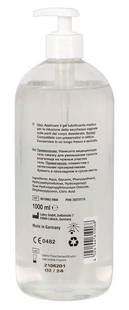 LUBRYKANT JUST GLIDE WATER-BASED 1L 13-2539 LUBRYKANT JUST GLIDE WATER-BASED 1L 13-2539