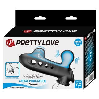 NAKŁADKA POMPOWANA AIRBAG PENIS SLEEVE BLACK 05-1804