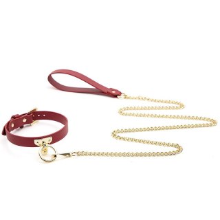 OBROŻA I SMYCZ GUILTY TOYS LUXURY SET 29-0097