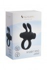 PIERŚCIEŃ S PLEASURES RABBIT CZARNY 36-0102