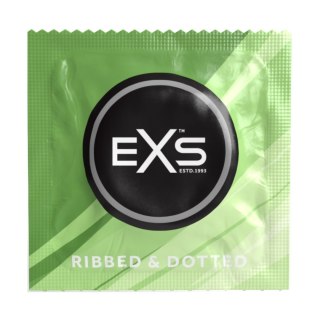 PREZERWATYWY 48 SZT. EXS RIBBED AND DOTTED 38-0023 EXS