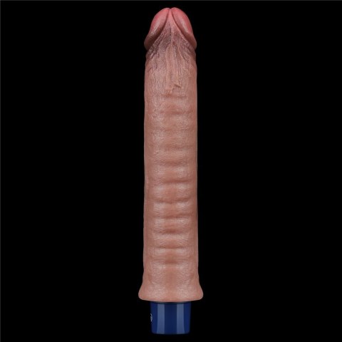WIBRATOR 9.5" REAL SOFTEE VIBRATING DILDO 24-0392